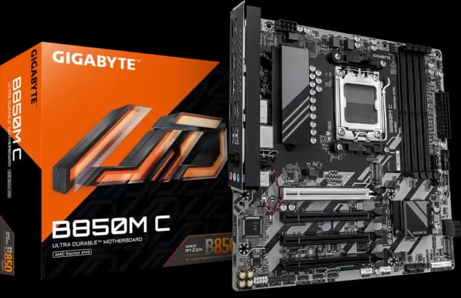 Gigabyte B850M C AM5 WIFI DDR5 Micro ATX main image