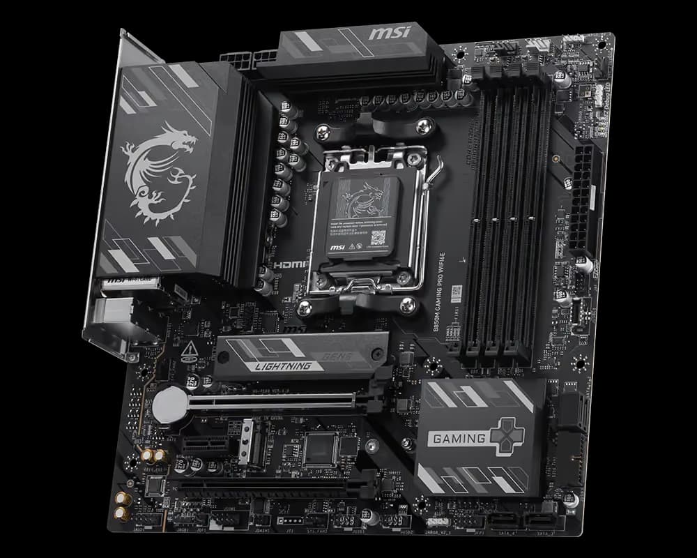 MSI B850M GAMING PRO WIFI6E DDR5 Micro ATX image