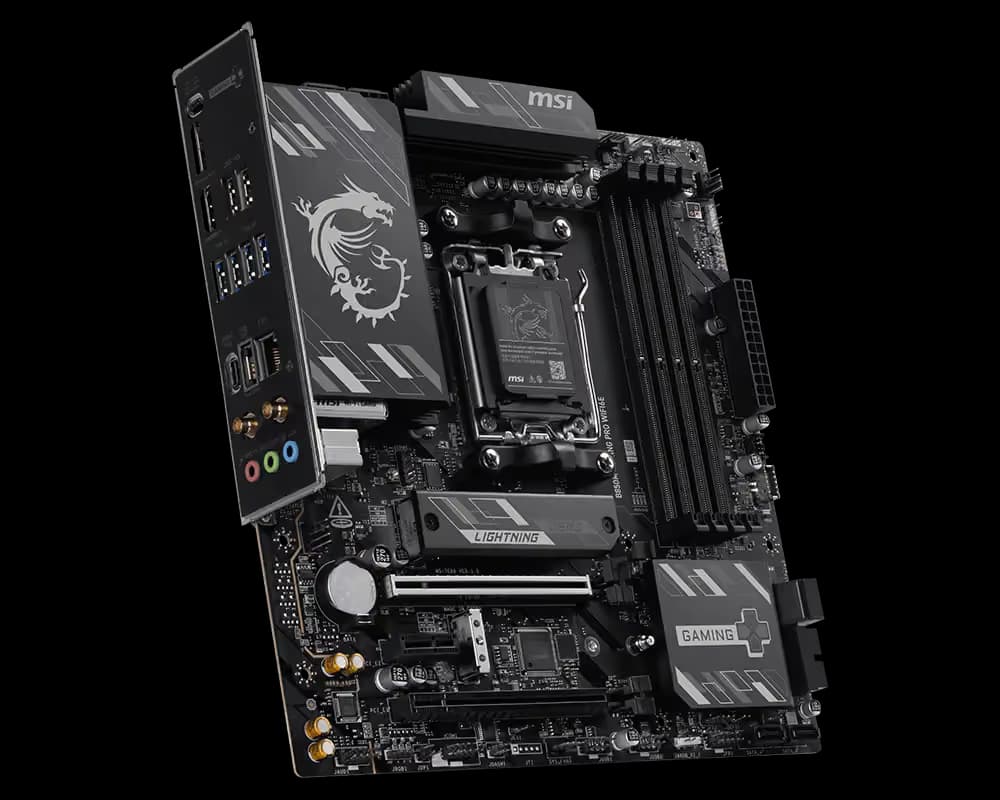 MSI B850M GAMING PRO WIFI6E DDR5 Micro ATX image