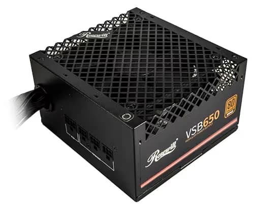 Rosewill VSB Black 650W Semi-Modular 80+ Bronze Certified ATX image