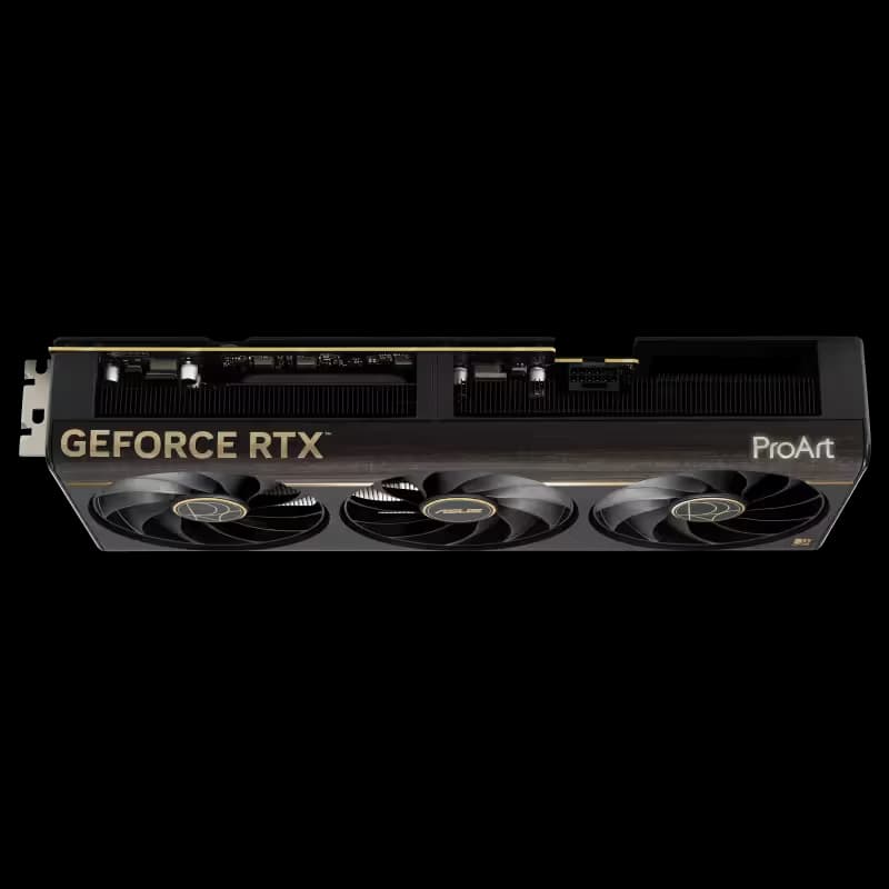 Asus ProArt GeForce RTX 5080 16GB GDDR7 Black / Brown image