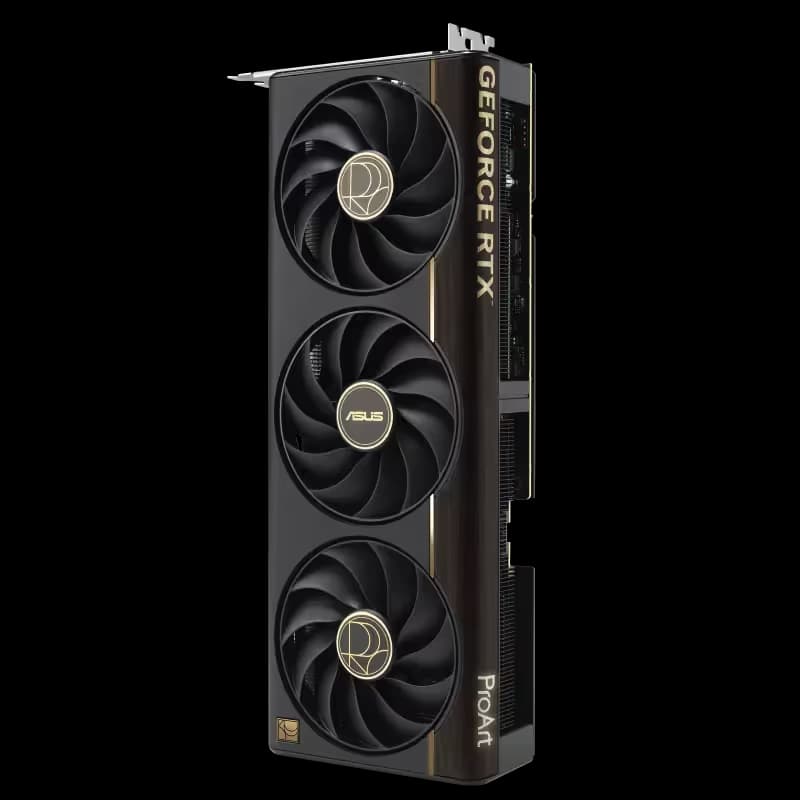 Asus ProArt GeForce RTX 5080 16GB GDDR7 Black / Brown image