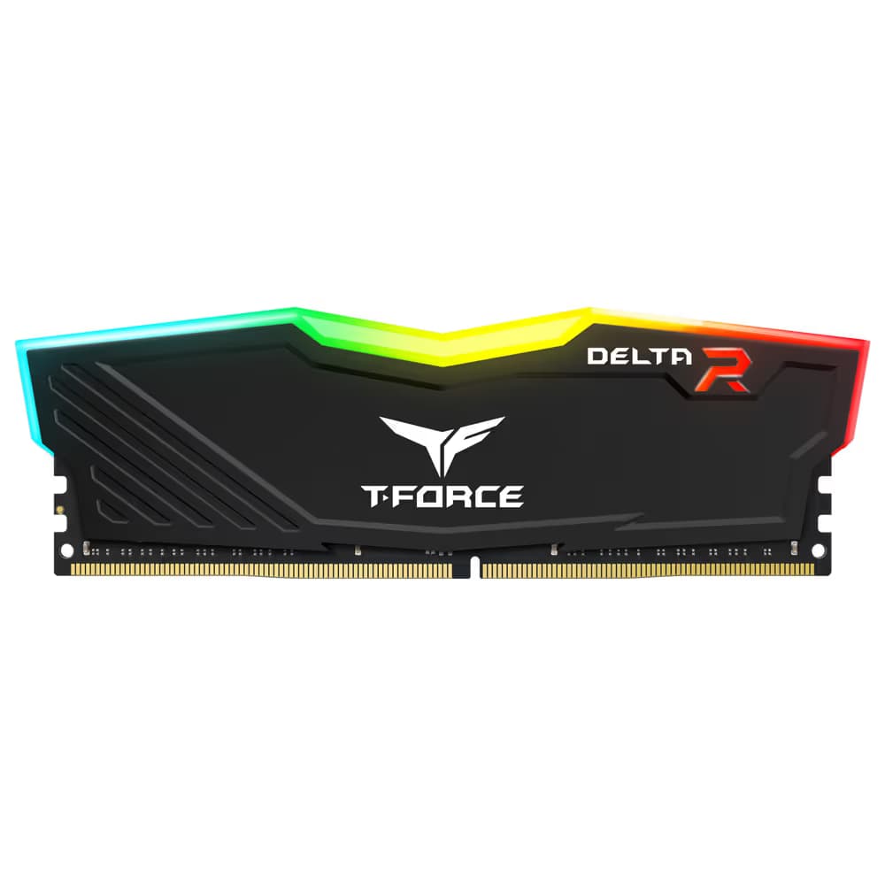 TEAMGROUP T-Force Delta RGB Black DDR4 64GB(2x32GB) 3200MHz CL16 image