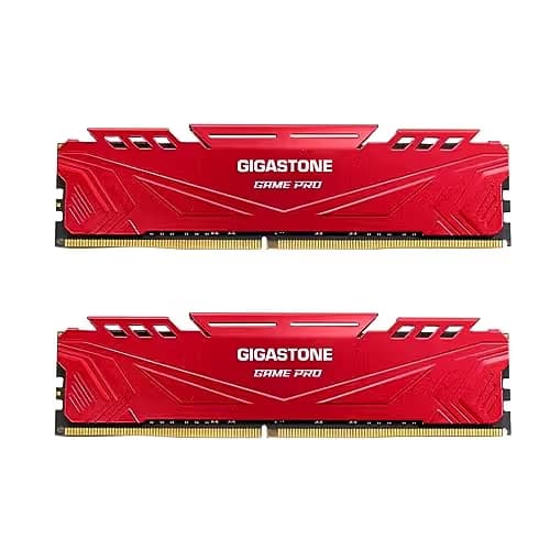 GIGASTONE Game PRO 32GB Kit (2x16GB) DDR4 3600MHz CL18 RED main image