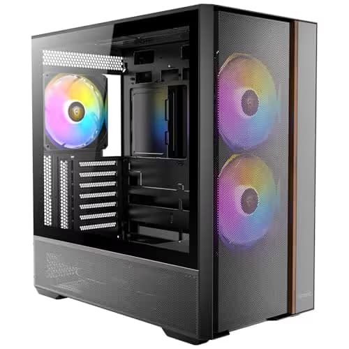 Antec FLUX REAR Mid Tower Case With Tempered Glass image