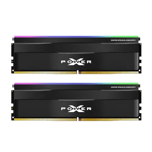 Silicon Power DDR5 64GB (2x32GB) Zenith RGB 6000MHz CL30 BLACK image