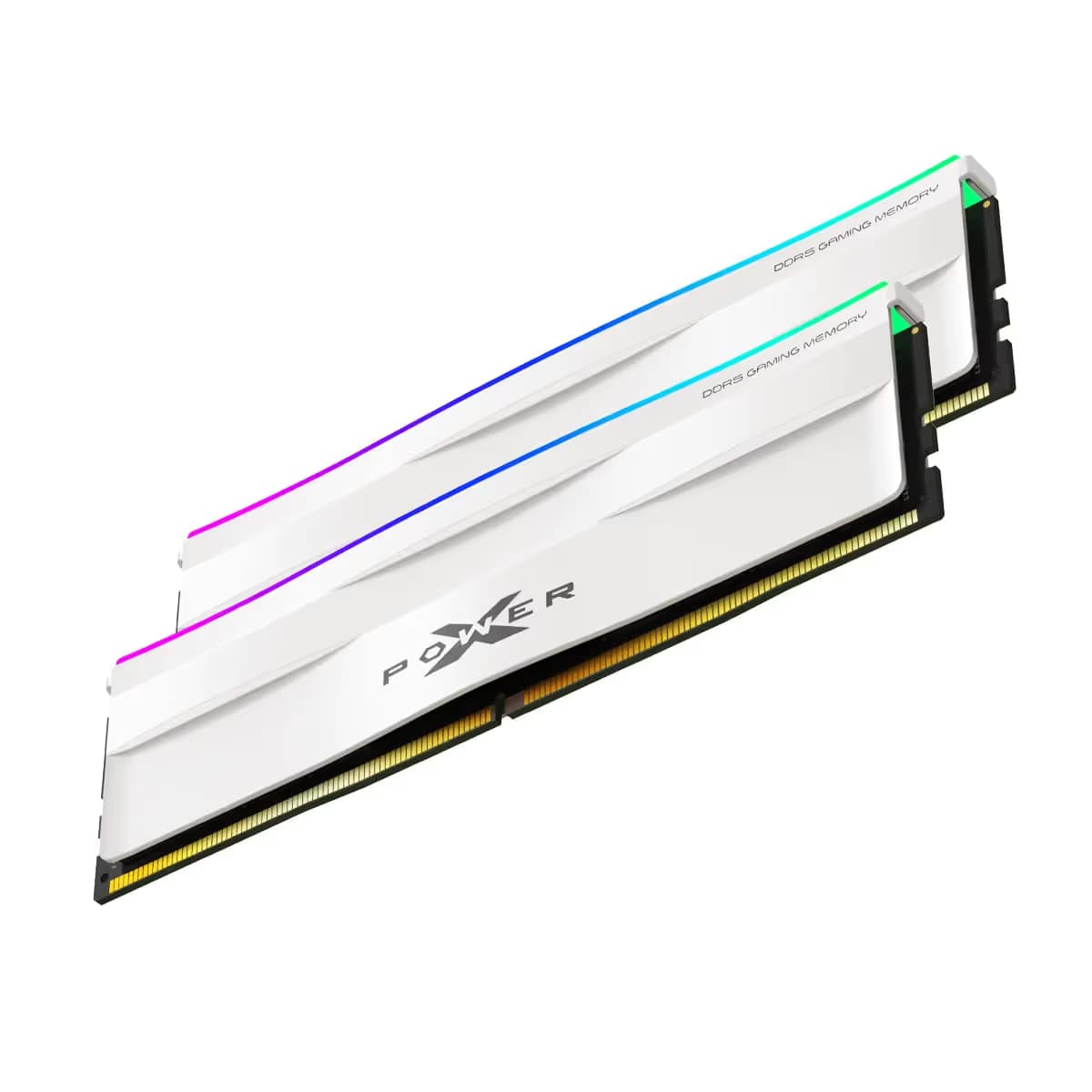 Silicon Power DDR5 64GB (2x32GB) Zenith RGB 5200MHz CL38 WHITE image