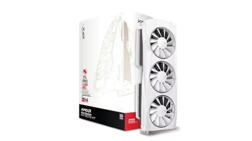 XFX Quicksilver AMD Radeon RX 9070 XT White Magnetic Air Edition 16GB GDDR6 main image