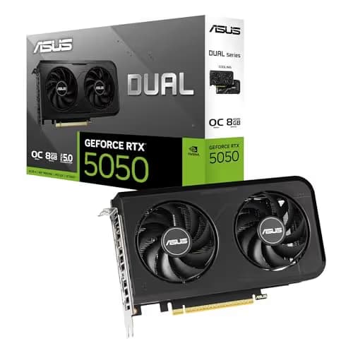 ASUS Dual GeForce RTX 5050 8GB GDDR6 OC Edition  main image