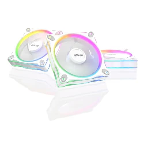 ASUS Prime MR120 ARGB Fan - Triple Pack White main image