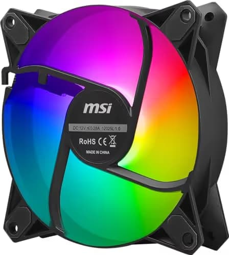 MSI MPG F120 ARGB 120mm Black ARGB 3 Pack image