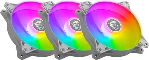 MSI MPG F120 ARGB 120mm White ARGB 3 Pack image