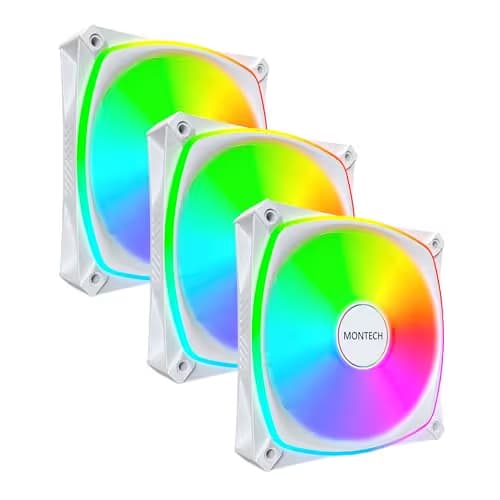 Montech AX120 Pro White. Pack of 3 image