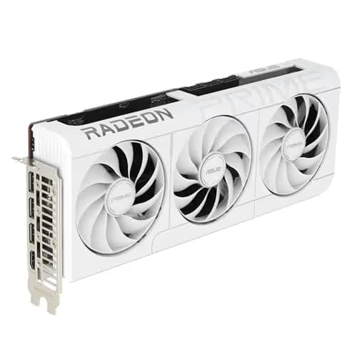 ASUS Prime Radeon RX 9070 XT White OC Edition 16GB GDDR6 image