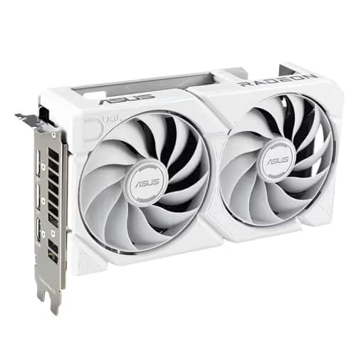ASUS Dual Radeon™ RX 9060 XT 16GB GDDR6 White Edition image