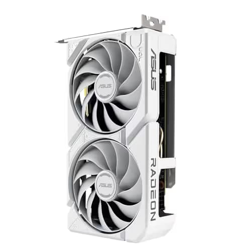 ASUS Dual Radeon™ RX 9060 XT 16GB GDDR6 White Edition image