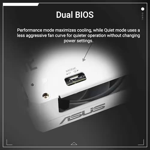 ASUS Dual Radeon™ RX 9060 XT 16GB GDDR6 White Edition image