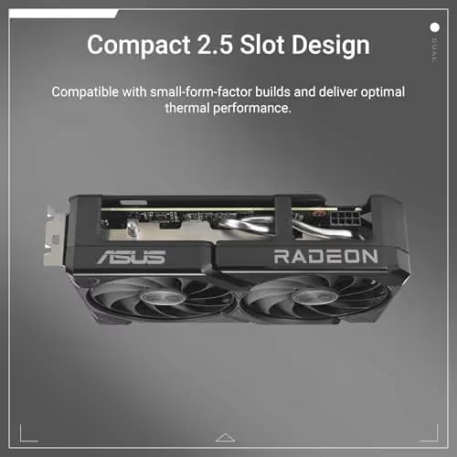 ASUS Dual Radeon RX 9060 XT 16GB GDDR6  image