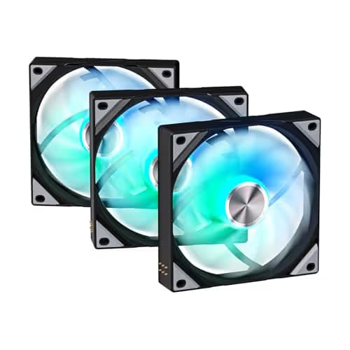 TRYX ROTA SL ARGB Reverse 120mm Black 3 Pack main image