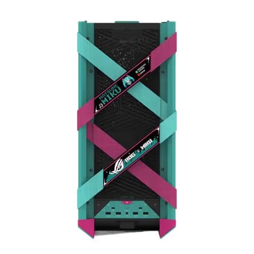 ASUS ROG Strix Helios II Hatsune Miku Edition EATX mid-Tower Gaming PC case image