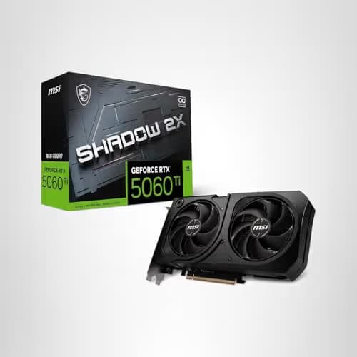 MSI GeForce RTX 5060 Ti 8G SHADOW 2X OC PLUS GDDR7 image