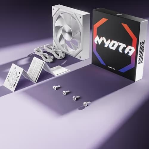 Asiahorse NYOTA 120mm Case Fan White image