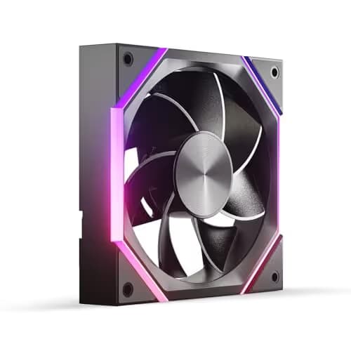 Asiahorse NYOTA 120mm Case Fan Black Reverse Blade image