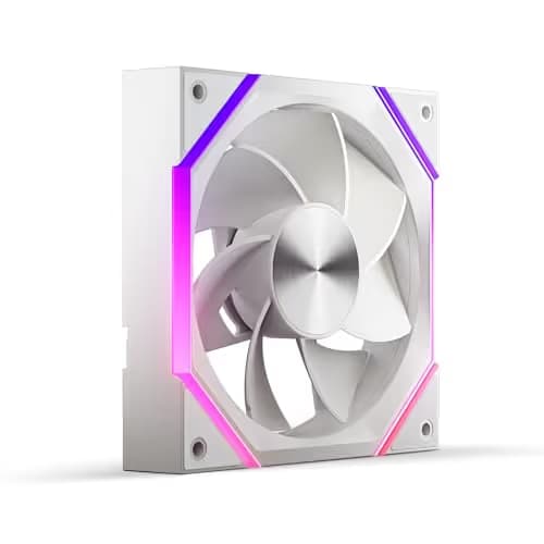 Asiahorse NYOTA 120mm Case Fan White Reverse Blade main image