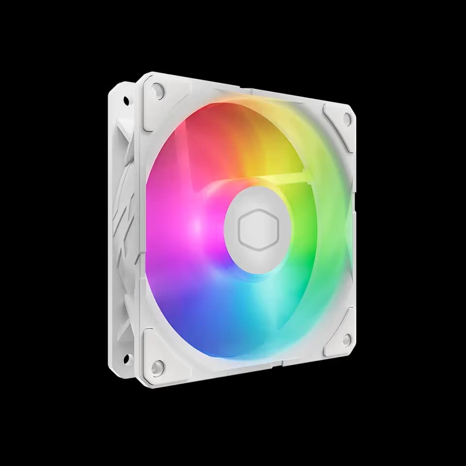 Cooler Master SickleFlow Edge 120 ARGB White Edition image