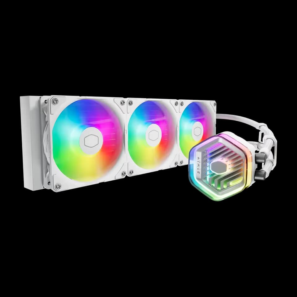 Cooler Master MasterLiquid 360 Atmos White image