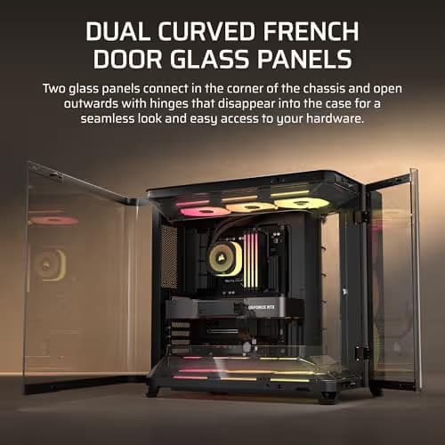 Corsair AIR 5400 LX-R RGB iCUE LINK Black image
