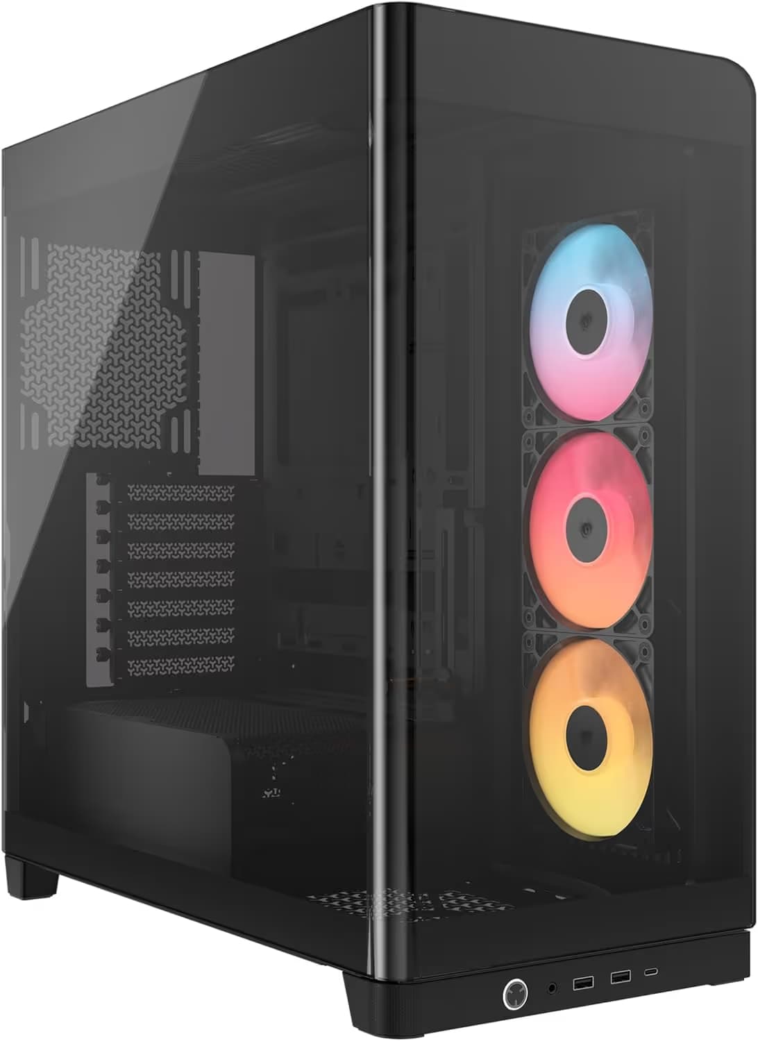 Corsair FRAME 4500X RS-R ARGB Panoramic Glass Mid-Tower PC Case Black  image