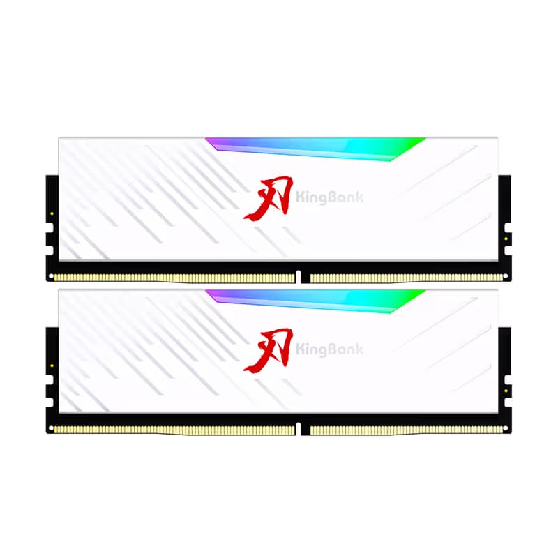 KINGBANK DDR5 Soarblade RGB UDIMM 6800MHz-16GX2 WHITE main image