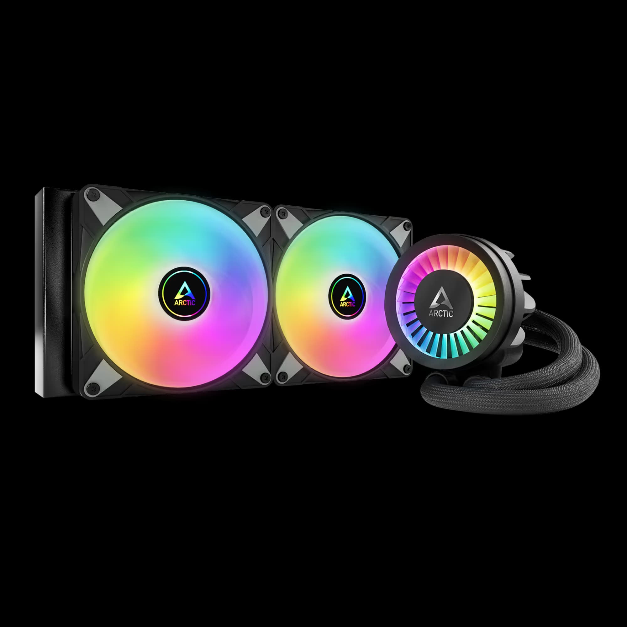 ARCTIC Liquid Freezer III Water 280 A-RGB 69.9 CFM Black image