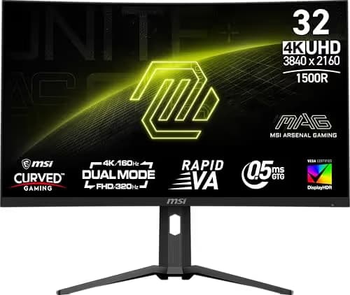 MSI MAG 321CUP QD-OLED 31.5" UHD 165Hz main image