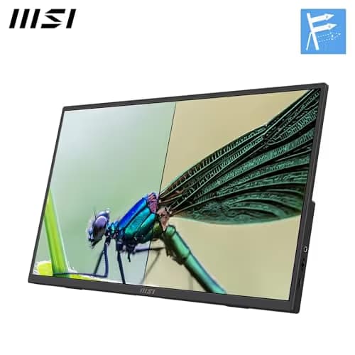 MSI PRO MP165 E6 15.6" IPS FHD 60Hz Portable Monitor image