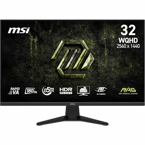 MSI MAG 325QF E18V 31.5" WQHD Rapid VA 180Hz main image