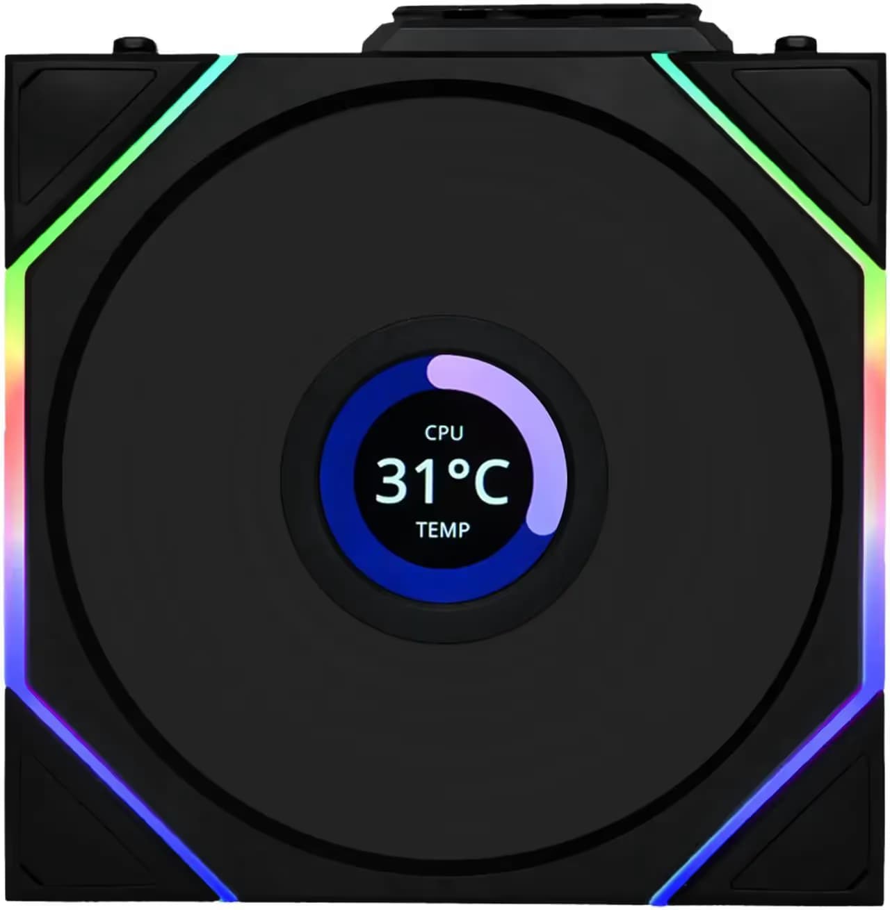Lian Li UNI FAN TL LCD Wireless 120mm Black image