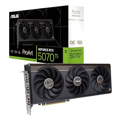 ASUS ProArt GeForce RTX 5070 Ti OC Edition 16GB GDDR7 main image