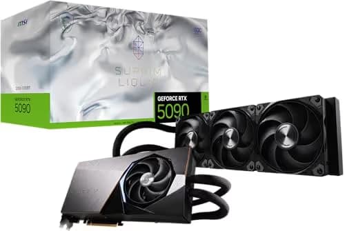 MSI GeForce RTX 5090 32G SUPRIM LIQUID SOC GDDR7 image