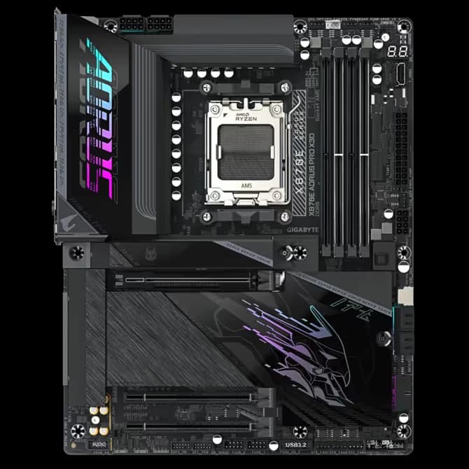 Gigabyte X870E AORUS PRO X3D image