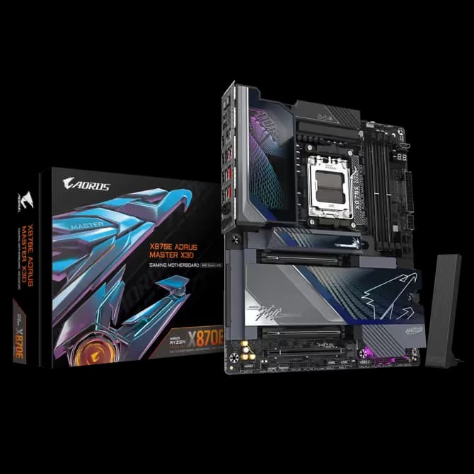 Gigabyte X870E AORUS MASTER X3D image
