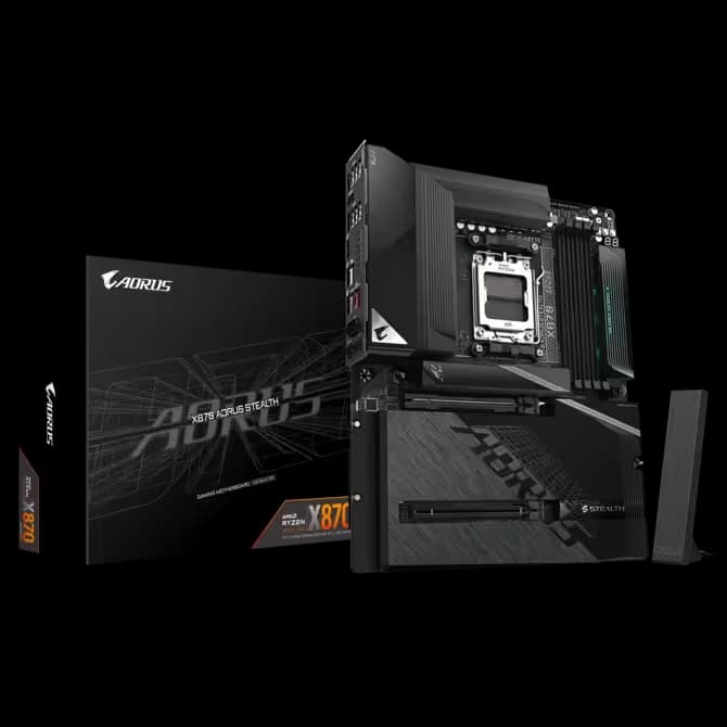 Gigabyte X870 AORUS STEALTH main image