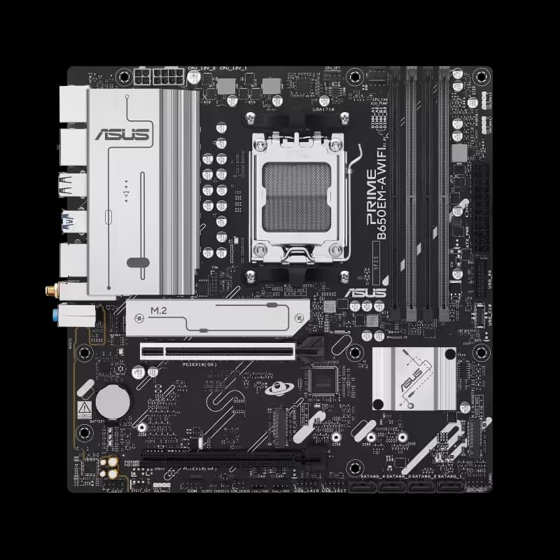 Asus PRIME B650EM-A WIFI CSM AM5 DDR5 Micro ATX  main image