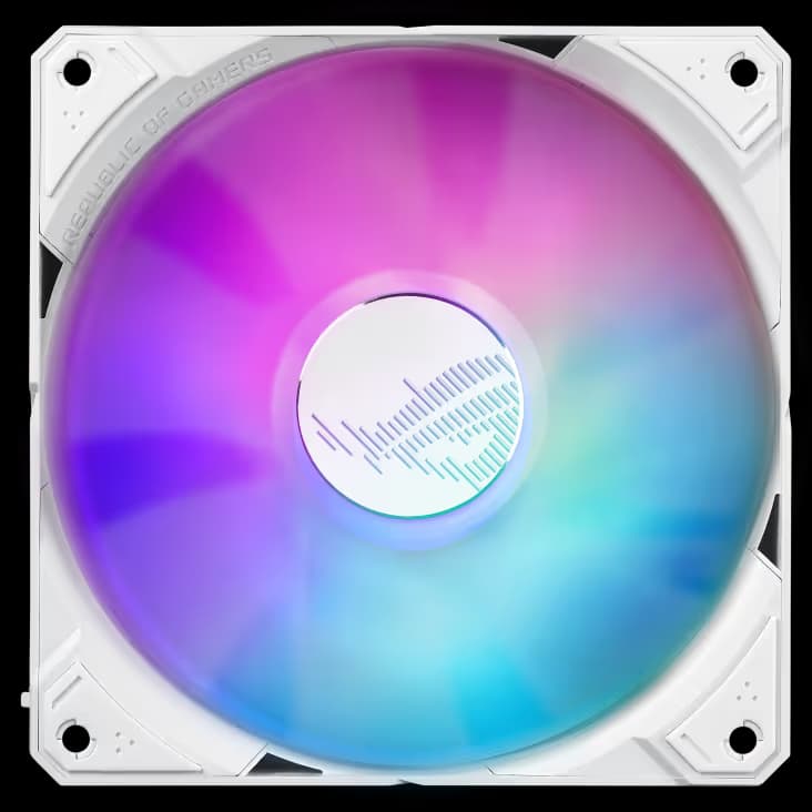 ASUS ROG Ryujin III Cooler OEM ARGB Fan White image