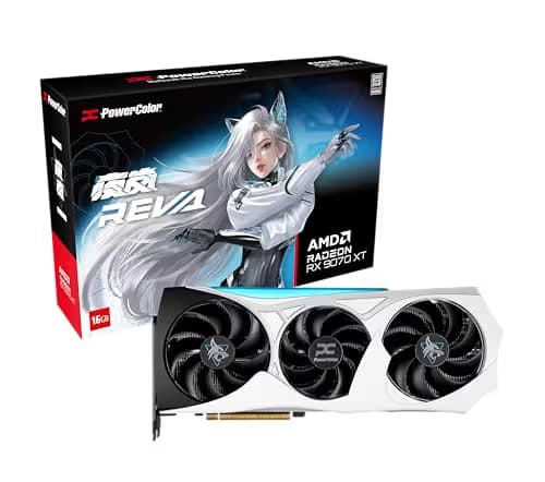 PowerColor Hellhound AMD Radeon RX 9070 XT 16GB GDDR6 Reva Edition image
