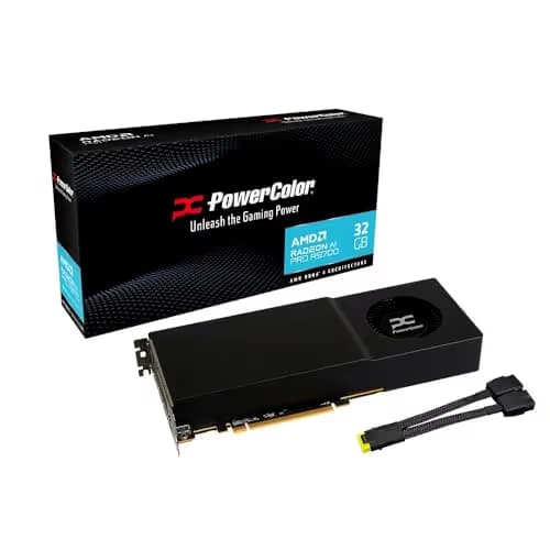 PowerColor Radeon™ AI PRO R9700 32GB GDDR6 image
