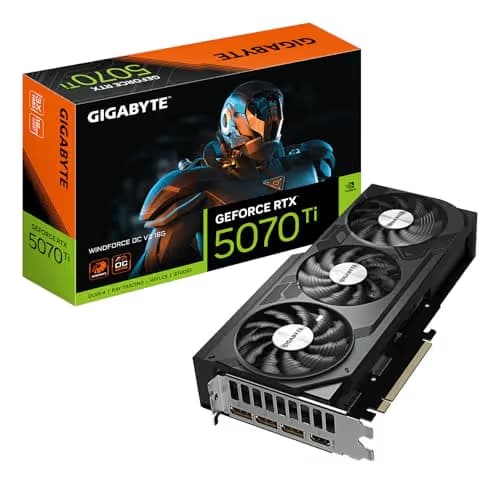 GIGABYTE GeForce RTX 5070 Ti WINDFORCE OC V2 16G GDDR7 image