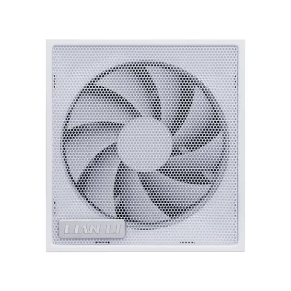 Lian Li SX Platinum 1200W SXP Compact ATX Form Factor Power Supply w/ 12V-2x6 Cable - ATX 3.1 & PCIE 5.1 Compliant - 140mm Fan - Full Modular - 10 Year Warranty - White (SX1200P.W) image