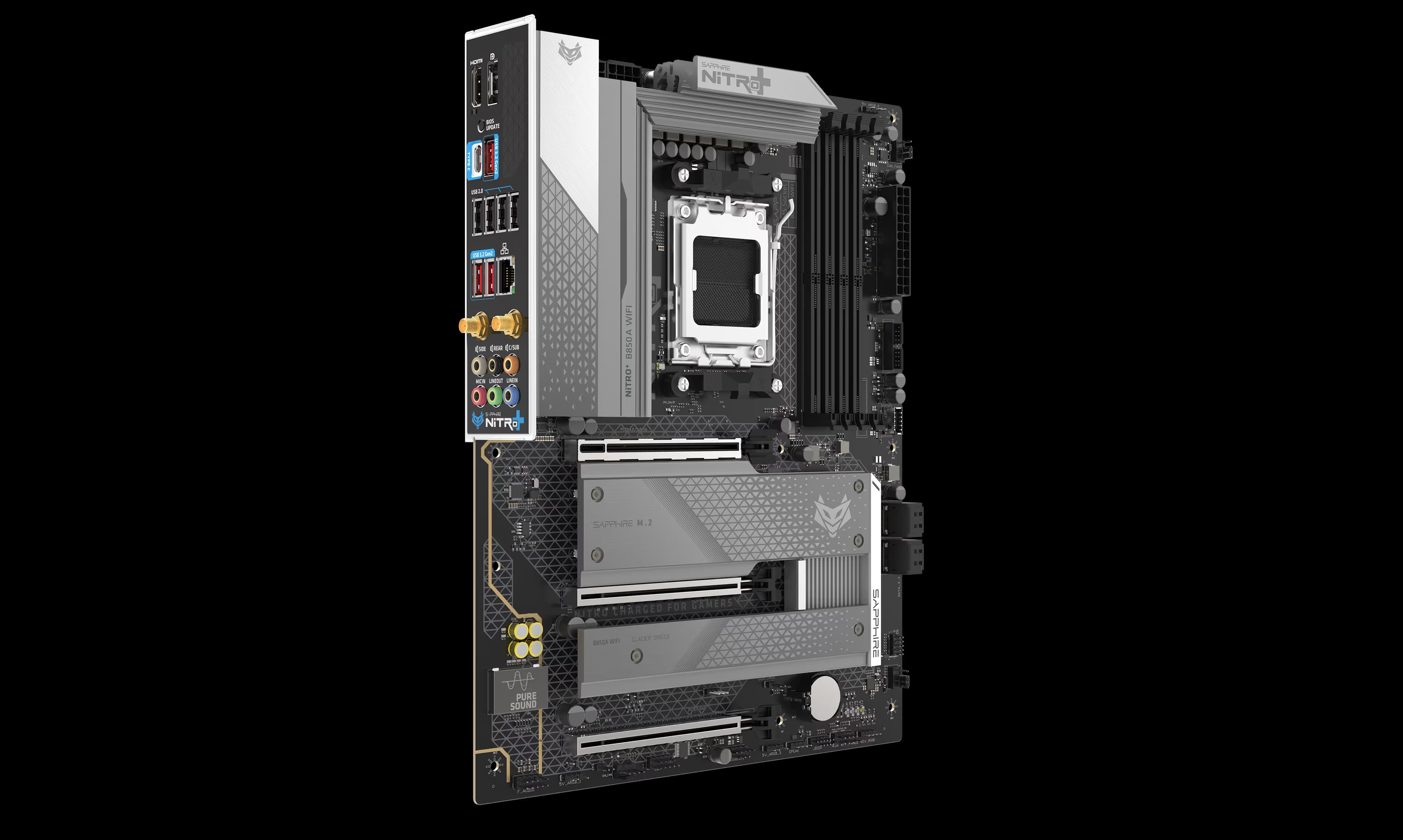 Sapphire NITRO+ B850A WIFI 7 image